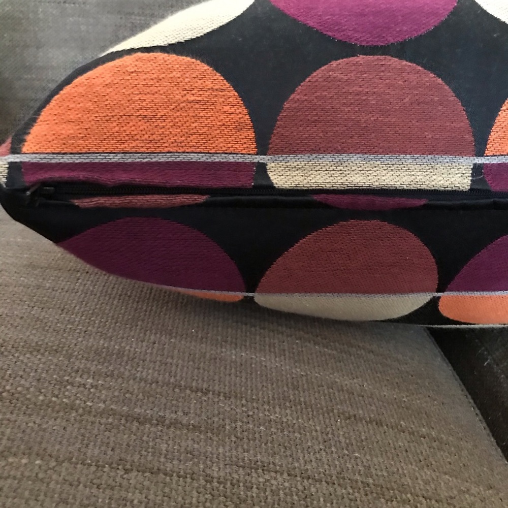 Accents Pillow 20 ”x20”Multicolor Feather - Picture 4 of 6